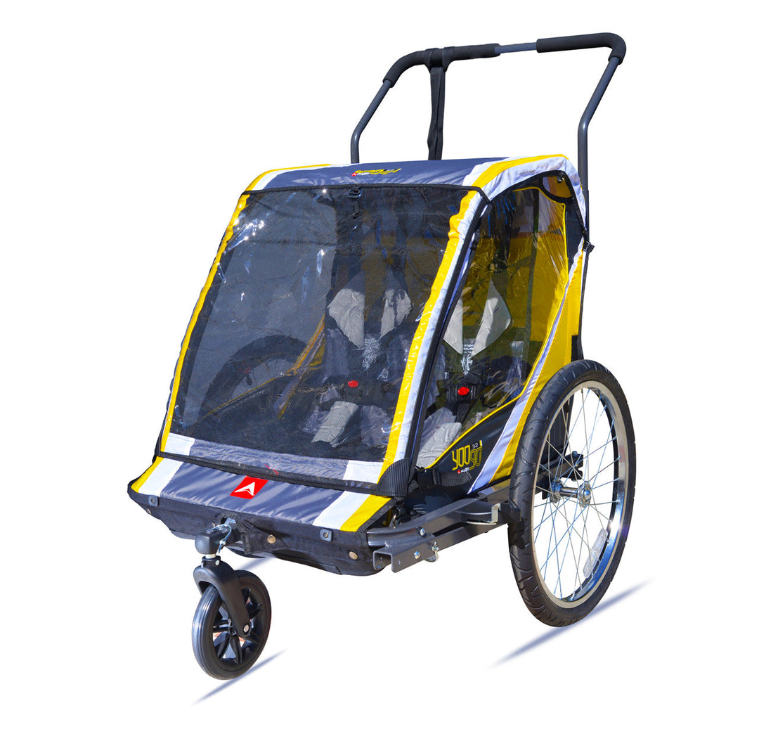 #子供2人用、黄色 - 耐荷重100ポンド/ 45kg