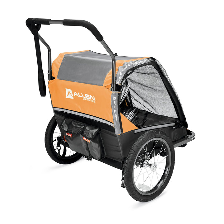 #子供2人用、オレンジ - 耐荷重100ポンド/ 45kg