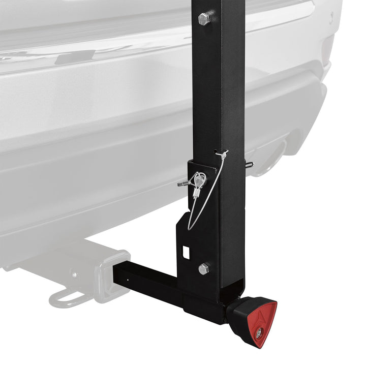 Deluxe Quick Install Locking Hitch Bike Rack#赤