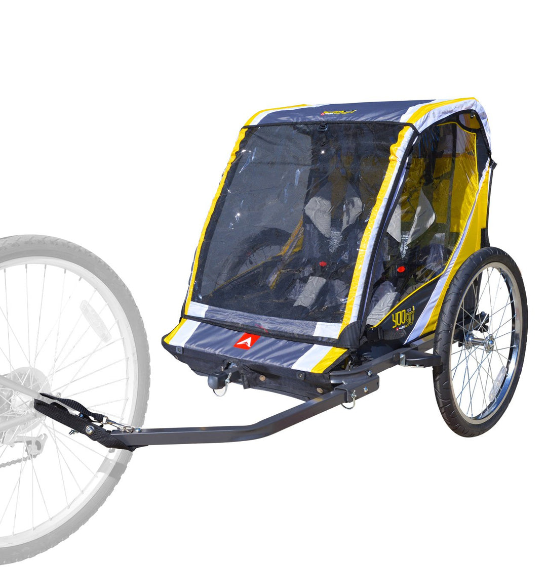 #子供2人用、黄色 - 耐荷重100ポンド/ 45kg
